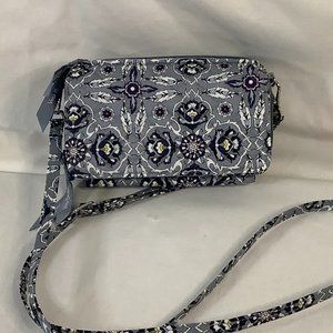 Vera Bradly RFID AIO Crossbody Plaza Tile